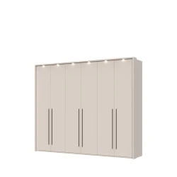 JELA Plakar P6B/OP - Kolekcija Opera - Kašmir mat lak/Kašmir mat lak - 277x226x60cm