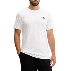 The North Face Majica Half Dome Photo NF0A8EE9 Bela Regular Fit