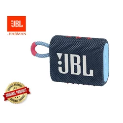 Zvučnik JBL GO 3 prenosivi bluetooth vodootporan IP67 5h rada plava-pink