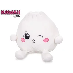 Pomežikajoča plišasta Bao žemljica, Plush Friends Kawaii 25 cm