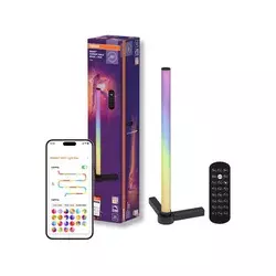 Osram - LED RGBW prigušiva stona lampa SMART+ MAGIC LED/7,5W/230V crna Wi-Fi + daljinski upravljač