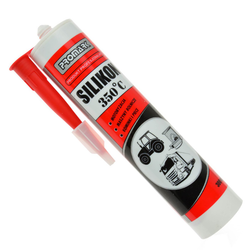 Visokotemperaturni silikon 300 ml, rdeči