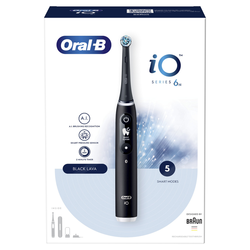 ORAL-B električna zobna ščetka iO6, črna
