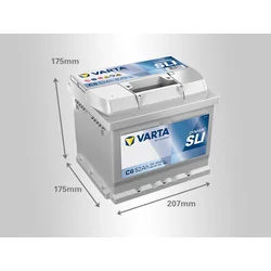 Varta Akumulator Dynamic Sli, 12V, 52Ah