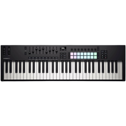 Novation Launchkey 61 MK4 MIDI keyboard Black