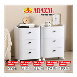 PVC ormarić 5 ladica AD23-1004