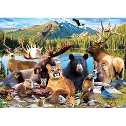 Masterpieces - Puzzle Rocky Mountain - 500 kosov