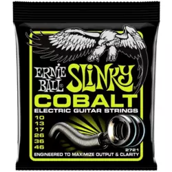 Ernie Ball 2721 Regular Slinky Cobalt 10-46 - Žice Za Električnu Gitaru