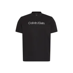 Calvin Klein Majica črna/bela