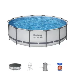 Bestway Bazen metalne konstrukcije 13030, 4.27m x 1.07m, Sivi