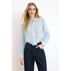 Trendyol Bluza modra