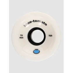 Blue Tomato Logo 78A 70Mm Wheels white