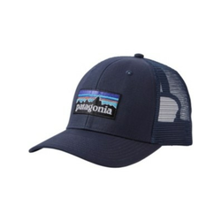 Patagonia P-6 Logo Trucker Kapa plava blue w / navy blue Gr. Uni