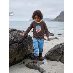 Sinsay - Postavljene flis jogger pantalone - steel blue