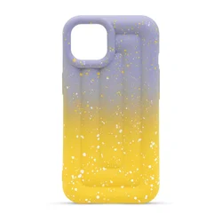 Futrola Ombre Protect za Iphone 13 DZ1/3, Ljubičasto-žuta