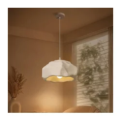 BRILAGI - Luster na sajli WABI SABI 1xE27/60W/230V prečnik 30 cm bela