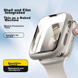Mashi Zaštita stakla za pametni sat + Zaštitna maska za pametni sat za Apple Watch, Bela