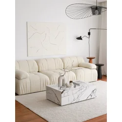 ATELIER DEL SOFA Sofa trosed Soli 3 Seater White