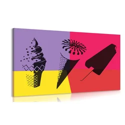Slika poletni pop art - 90x60
