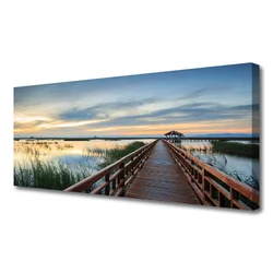 tulup.si Slika na platnu Bridge arhitektura 120x60 cm