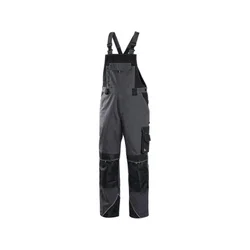 Canis Radne pantalone sa tregerima sirius tristan sivo-zelene vel.56 ( 34309 )
