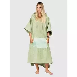 After High End Surf Poncho tender green