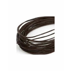 Koža okrugla 1.8 mm braon