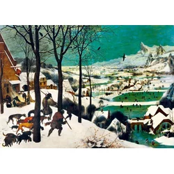 BLUEBIRD Puzzle Lovci na snegu (Zima) 1000 kosov