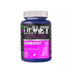 DR. VET GROUP Vitaminsko mineralni dodatak u ishrani pasa i mačaka Dermavet 100g - 100 komada