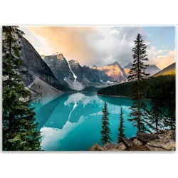 Slika za zid - 80 x 120 cm staklo - zidna slika za moderan enterijer - Styler