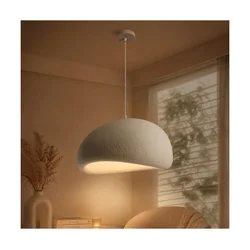 BRILAGI - Luster na sajli WABI SABI 1xE27/60W/230V prečnik 50 cm bela
