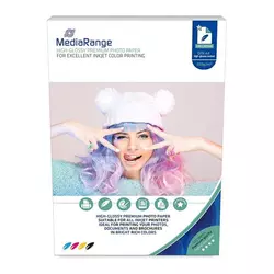 MEDIARANGE - 220GR GLOSSY A4 GERMANY FOTO-PAPIR INKJET MRINK103
