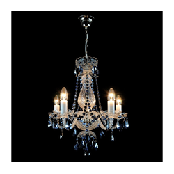 Wranovsky JWZ102052101 - Kristalni luster na lancu DE LUXE 5xE14/40W/230V