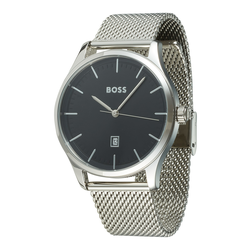 BOSS Black Analogna ura, srebrna
