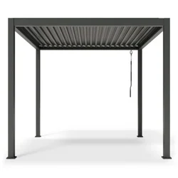 Pergola bioklimatska antracit basic 3x3x2.5m alu