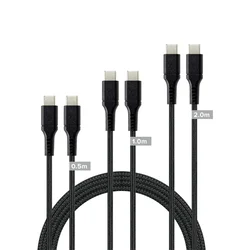 Komplet kablov Speedlink USB-C na USB-C - črn