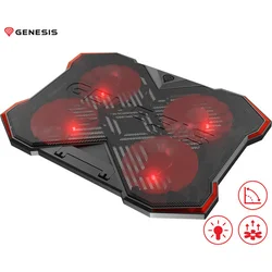 GENESIS Laptop Cooler Pad OKSID 260 do 17.3 Gaming