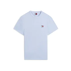 Tommy Jeans Majica Tommy Badge svetlo modra