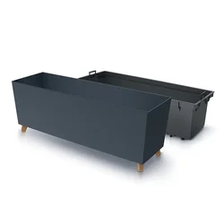 Prosperplast Saksija Urbi Case C800N, Antracit