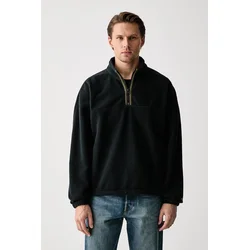Levis pulover moški flis REDWOOD HALF ZIP