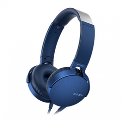 SONY slušalice MDR-XB550AP/L, plave