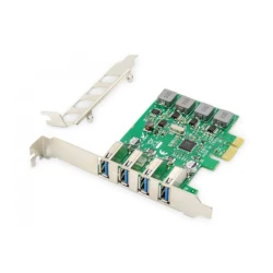 DIGITUS Kontroler PCI-Express = 4x USB 3.0 DS-30226 Low profile