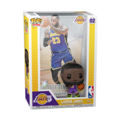 LeBron James 23 Los Angeles Lakers Funko POP! Trading Cards figura