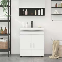 Set ormarića za kupaonicu TULUM Bijelo 60 x 34 x 63 cm