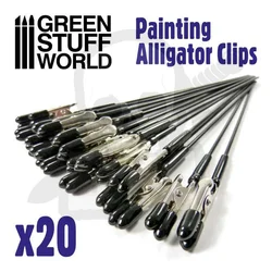 Green Stuff World GSTU509625 Krokodilske sponke x20