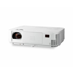 NECWXGA DLP 3200 LUMEN PROJECTOR/10K:1 CONTRAST WITH IRIS/20W SPEAKER/DUAL HDMI INPUTS/VARIABLE AUDIO