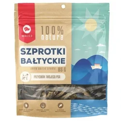 NEW MACED Baltic Sprats - Priboljšek za pse - 85 g