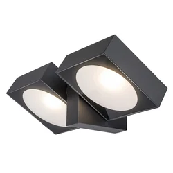 RABALUX Telde Spoljna zidna lampa, LED, IP54, 14W, 900lm, Antracit