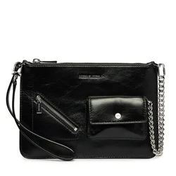 MICHAEL Michael Kors Ročna torba Jet Set 32S6SJ6F6L Črna