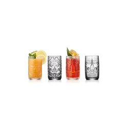 Set kozarcev za pijačo Lyngby Glas Tiki 450 ml 4-pack